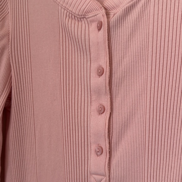 Aerie Ribbed Long Sleeve Henley - Picture 3 of 7